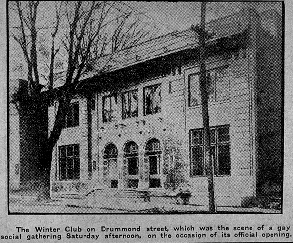 Photo dans le Daily Witness de 1913. 