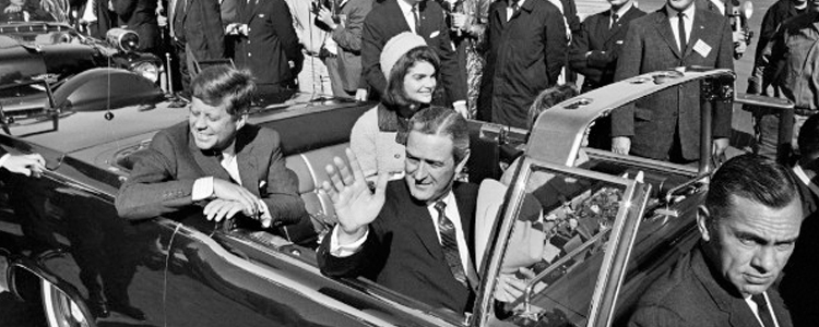 Président Kennedy à Dallas.