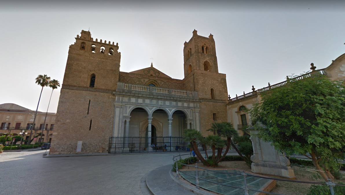 La Cathédrale de Monreal en Sicile.