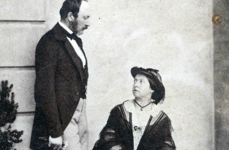 Le Prince Consort, Albert avec la reine Victoria, 1859