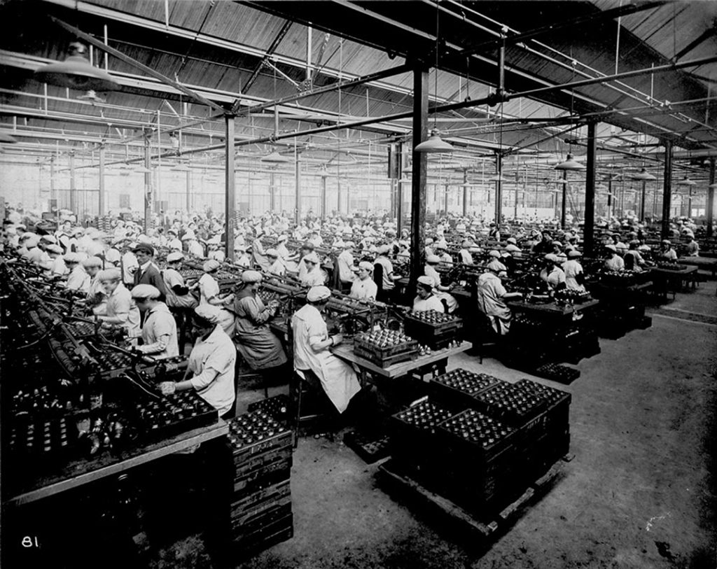 L'usine de la British Munition Supply de Verdun en 1916