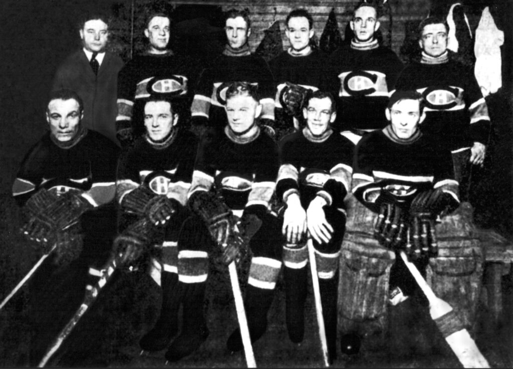 Le club de Hockey des Canadiens de Montréal de la saison 1918-1919.