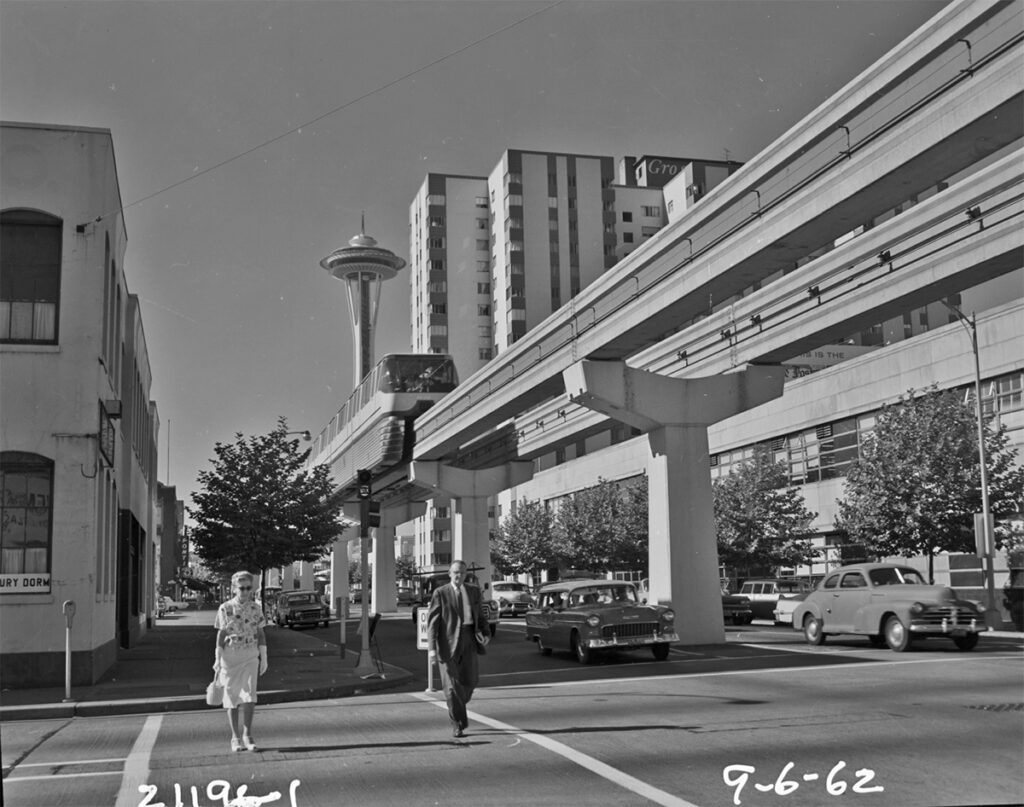 Seattle, 1962
Seattle Municipal Archives.