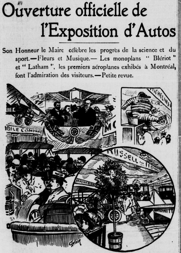Éditorial dans La Patrie du 26 mars 1910
