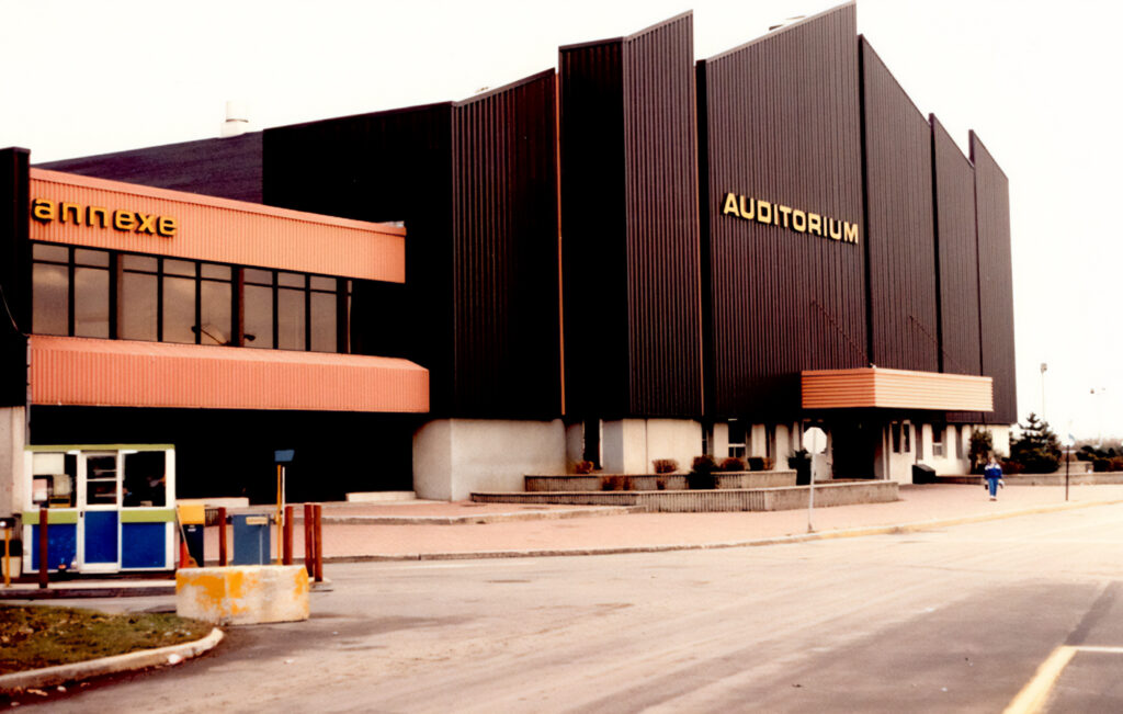 Auditorium de Verdun, vers 1980 
